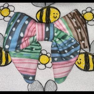 Handmade sailor hair bow